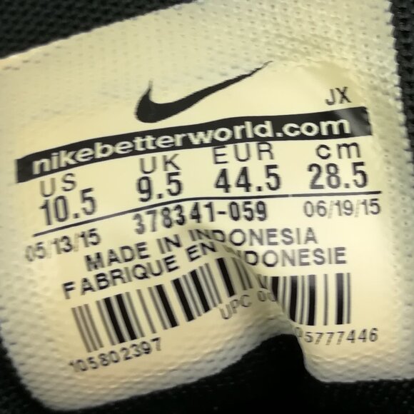 Nike Shox NZ Metal Grey Men\'s Size 10.5 Shoe Sneakers 378341-059 main image 4